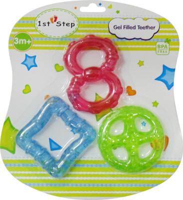 

1st Step Gel Filled Teether Teether(Multicolor)