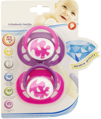 

Babies Bloom Set Of 2 Pacifier(Pink)
