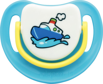 

Pigeon Pacifier Step - 3 (Ship) BPA Free(Blue)