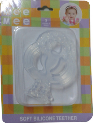 

MeeMee Silicon Teether Teether(White)