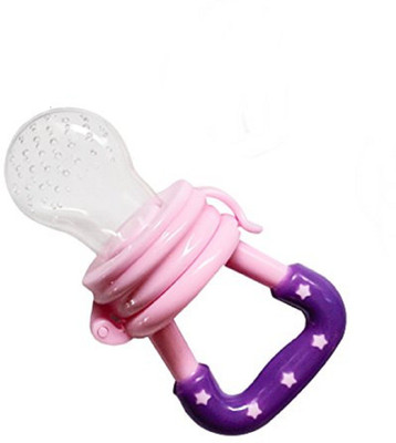 Baby's Clubb Baby Fruit Nibbler Teether(Pink, Purple)