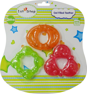 

1st Step Gel Filled Teether Teether(Multicolor)