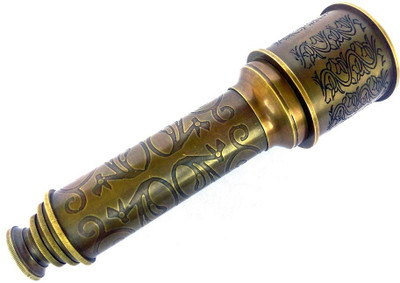 

Kartique Antique Style 20 inch long with etching work Reflecting Telescope(Manual Tracking)