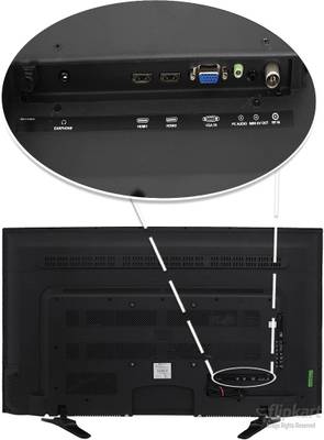 Sansui 122cm (48) Full HD LED TV (SKY48FB11FA, 4 x HDMI, 2 x USB) 