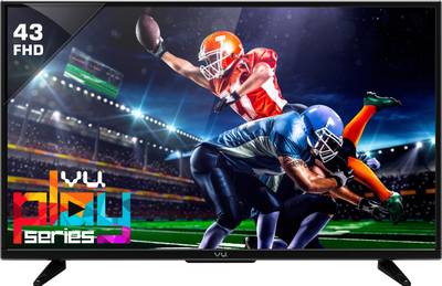 Vu 109cm (43) Full HD LED TV (43D6575, 2 x HDMI, 1 x USB) 