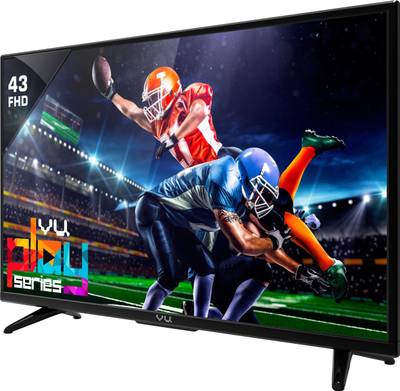Vu 109cm (43) Full HD LED TV (43D6575, 2 x HDMI, 1 x USB) 