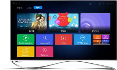 LeEco 163.9cm (65) Ultra HD (4K) 3D, Smart LED TV (Super3 Max65 Android TV, 3 x HDMI, 3 x USB) 