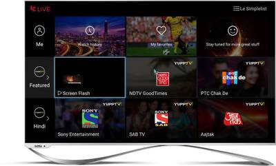 LeEco 163.9cm (65) Ultra HD (4K) 3D, Smart LED TV (Super3 Max65 Android TV, 3 x HDMI, 3 x USB) 