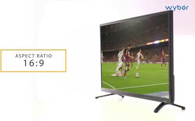 Wybor 80cm (31.5) HD Ready LED TV (W32-80-N06, 2 x HDMI, 2 x USB) 