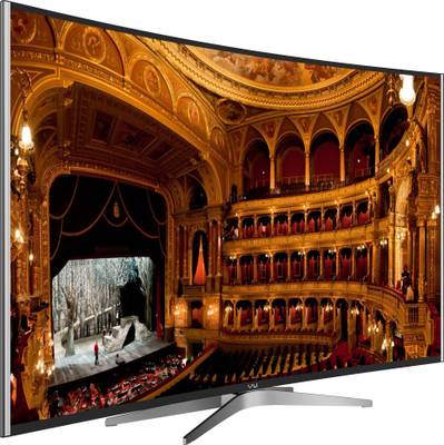 Vu 139cm (55) Ultra HD (4K) Smart, Curved LED TV