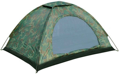 

Kiehberg Camouflage 2 Person Dome Tent Tent - For 2 Person(Green)