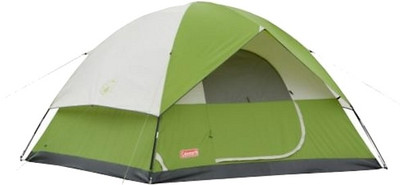 

Coleman Sundome 6 Tent - For 6 Persons 10 feet X 10 feet(White, Green)
