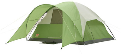 

Coleman 10 x 11 ft Tent - For 6 Persons(Green, White)