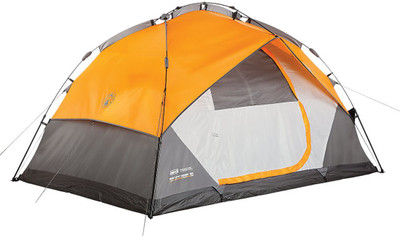 

Coleman Instant Dome 5 Integrated Fly Tent - For 5 Persons(Orange, Grey)