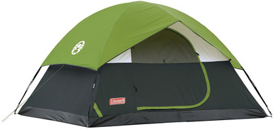 

Coleman Camping Sundome 9 feet. X 7 feet. Centre Height: 4.11 feet Tent - For 4 Persons(Black, Green)