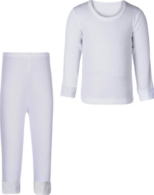 

Selfcare Top - Pyjama Set For Boys(White, Off-white