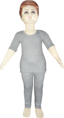 

Selfcare Top - Pyjama Set For Boys(Grey, Light grey