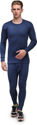 Alfa Lava Thermal Round Neck Men Top - Pyjama Set Thermal