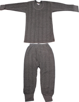 

Babeezworld Top - Pyjama Set For Boys(Grey, Taupe grey