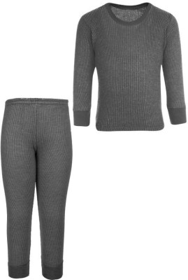 Selfcare Top - Pyjama Set For Boys(Grey)