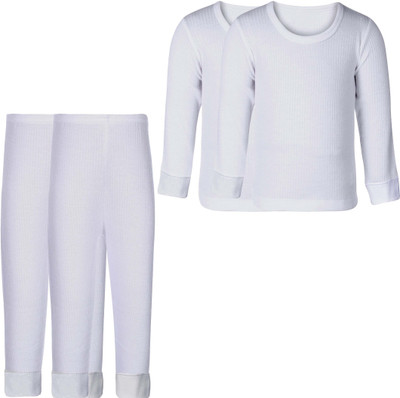 Selfcare Top - Pyjama Set For Boys(White)