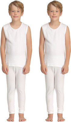 

Kanvin Top - Pyjama Set For Boys(White