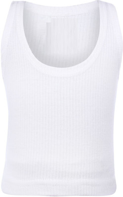 

NammaBaby Top For Boys(White, Pack of 1)