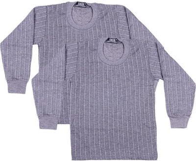 

Laser X Top For Boys(Grey, Pack of 2, Black