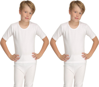 

Kanvin Top For Boys(White