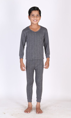 

Huggers Top - Pyjama Set For Boys(Grey