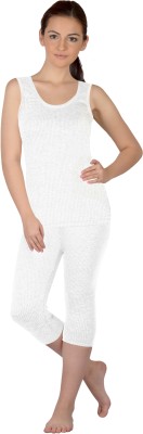 Selfcare Top - Pyjama Set For Girls(White)