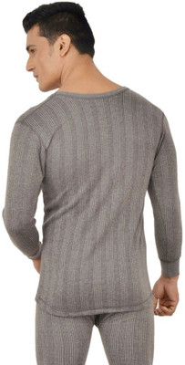 Buy Lux Cottswool Black Thermal Clothing Set On Myntra