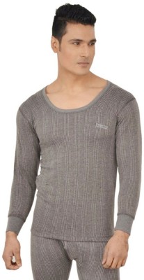 LUX INFERNO Charcoal Full Sleeve Men Top Thermal