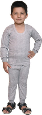 

Bodysense Top - Pyjama Set For Boys(Grey)