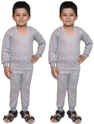 

Bodysense Top - Pyjama Set For Boys(Grey