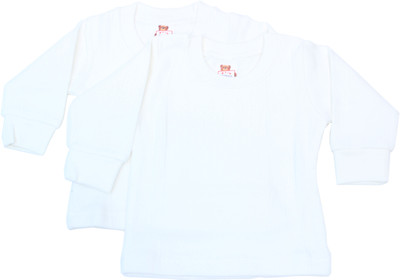 Romano Top For Boys(White)
