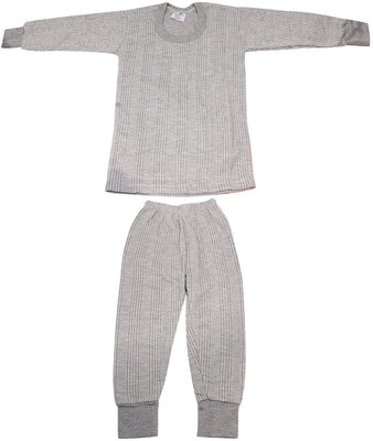 

Babeezworld Top - Pyjama Set For Boys(Grey