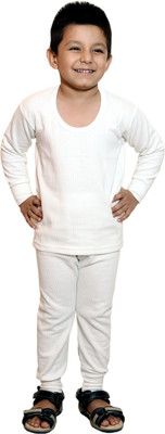

Bodysense Top - Pyjama Set For Boys(White)
