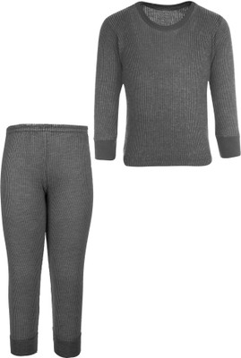 

Selfcare Top - Pyjama Set For Boys(Grey, Dark grey