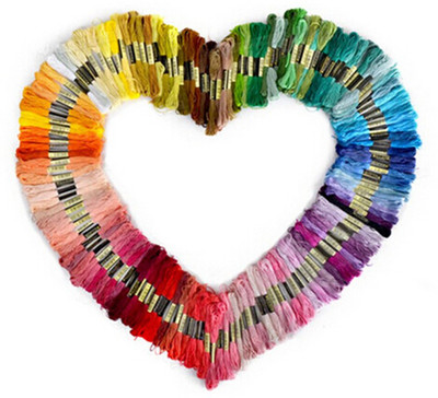 

Vardhman multicolor Thread(8 m Pack of100)