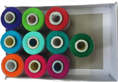 

Udhayam Multicolor Thread(500 m Pack of10)