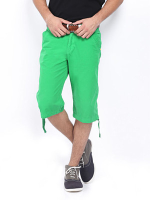 

Sports 52 Wear Solid Men's Three Fourths, Green