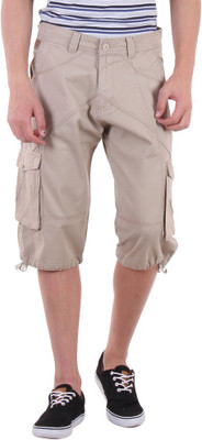 

Sports 52 Wear Solid Men's Three Fourths, L.beige.