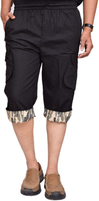 

British Terminal Self Design Men's Three Fourths, Black