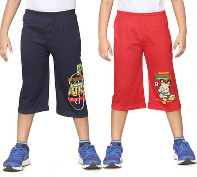 

Dongli Three Fourth For Boys(Dark Blue Pack of 2, Combo color