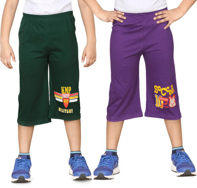

Dongli Three Fourth For Boys(Dark Green Pack of 2, Combo color