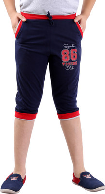 

Fizzi Three Fourth For Boys(Dark Blue), Navy blue