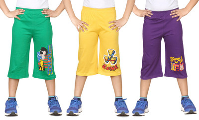 

Dongli Three Fourth For Boys(Multicolor Pack of 3, Combo color
