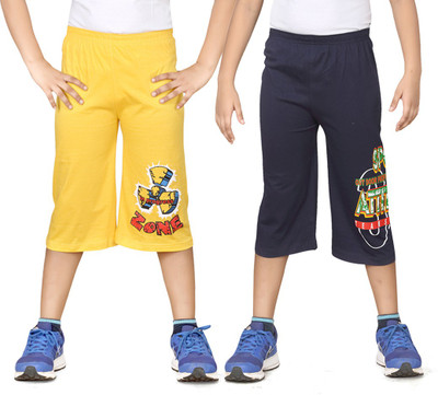 

Dongli Three Fourth For Boys(Yellow Pack of 2, Combo color