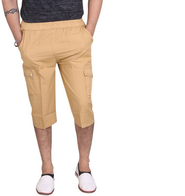 AWACK Solid Men Three Fourths